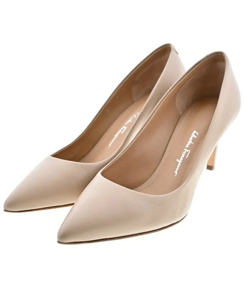 Salvatore Ferragamo Pumps/Heels---Fashionable Kitten Heels for Date Night