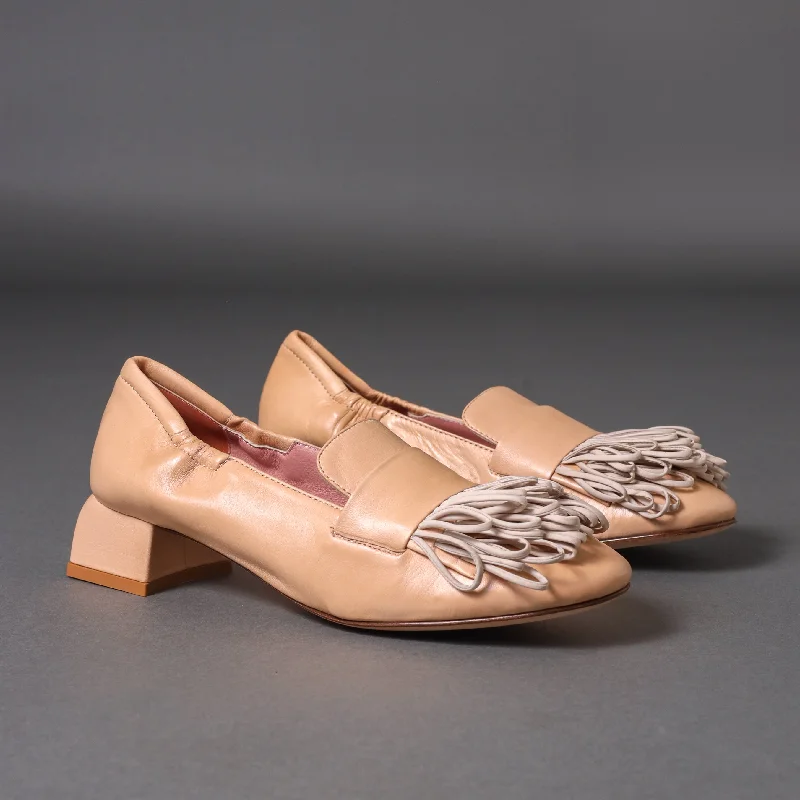 Versatile Heeled Sandals for Any Occasion---41450 Beige