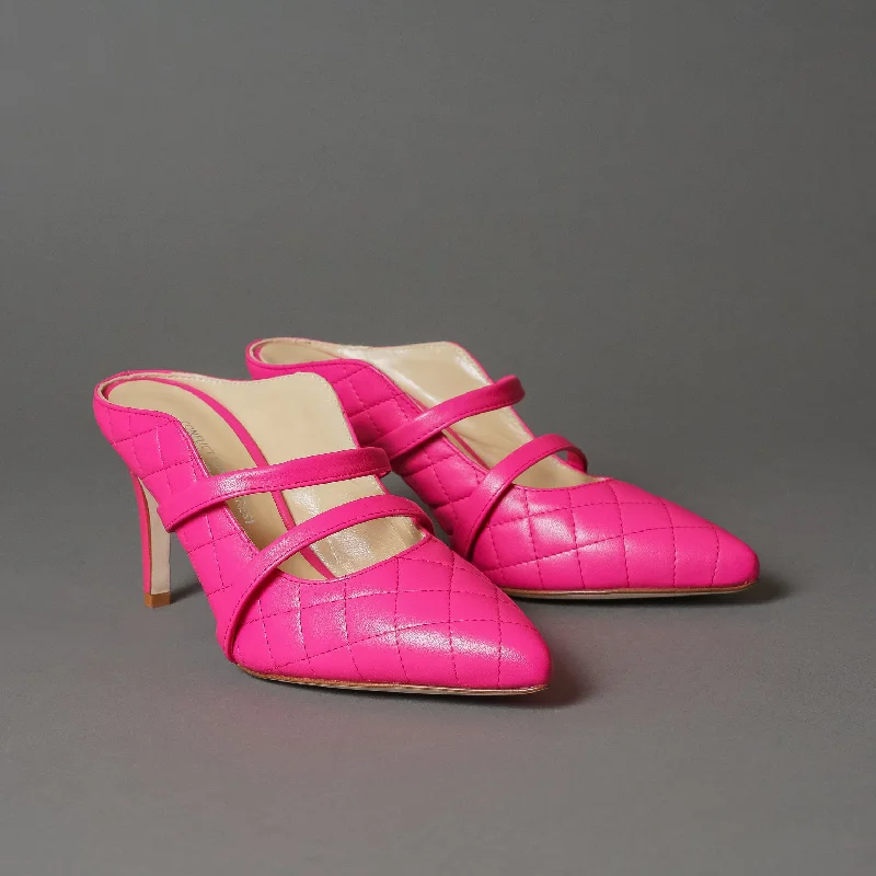 Versatile Heeled Sandals for Any Occasion---629 Pink