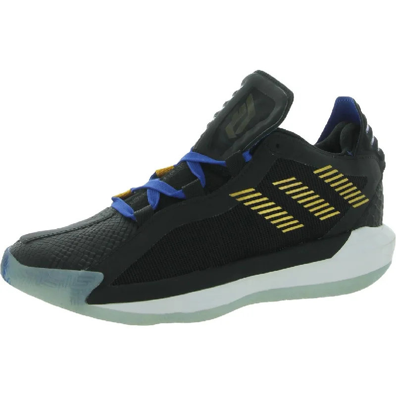 Versatile Heeled Sandals for Any Occasion---Adidas Boys Dame 6 Big Kids Gym Basketball Shoes