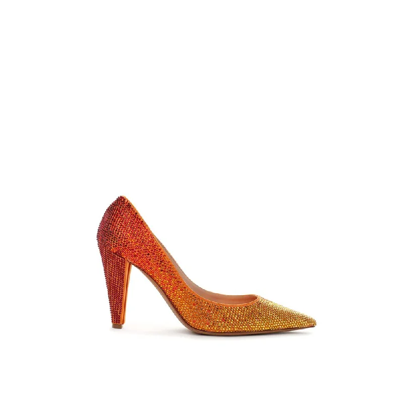 Versatile Dress Heels for Formal and Casual Wear---Alexandre Vauthier Elegant Bicolor Pump Extravaganza