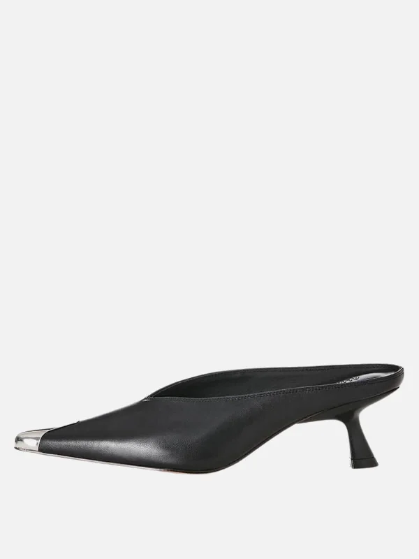 Stiletto Heel Pumps with Perfect Fit--Goji - Black-Fashionable & Classic