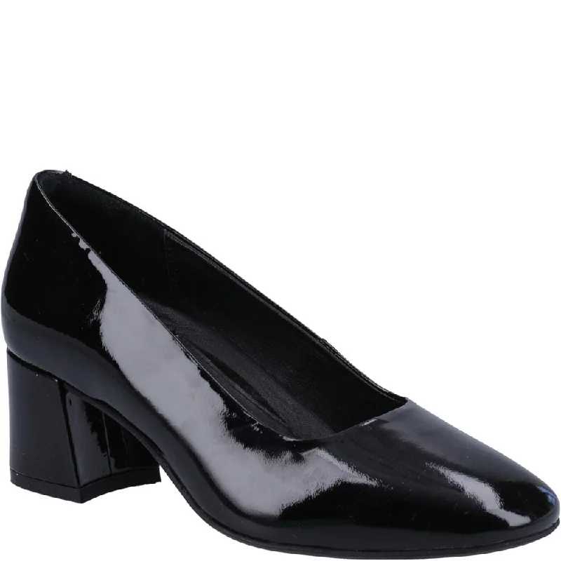 Sleek and Shiny Patent Pump Heels for a Polished Look--Hush Puppies Alicia Patent Court Shoe