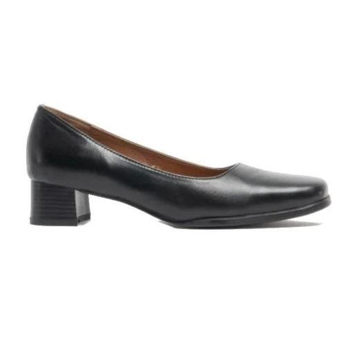 Versatile Heeled Sandals for Any Occasion---Amblers Walford Ladies Wide Fit Court / Womens Shoes