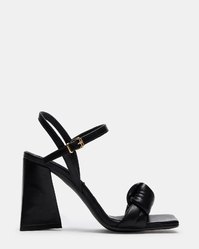 Versatile Heeled Sandals for Any Occasion---AMIRA BLACK