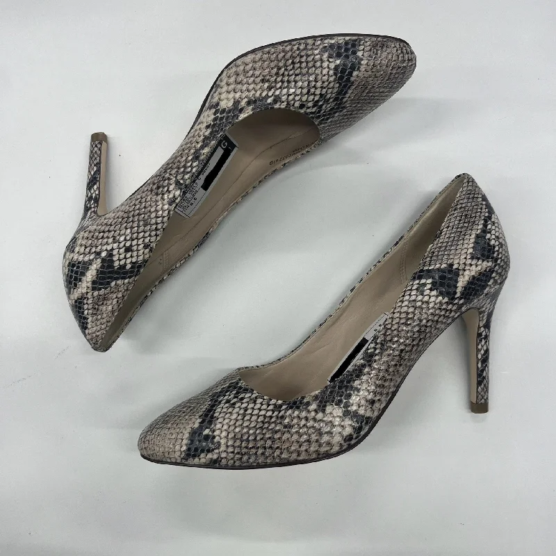 Animal Print Shoes Heels D Orsay Cole-haan O, Size 6.5---Fashionable Kitten Heels for Date Night