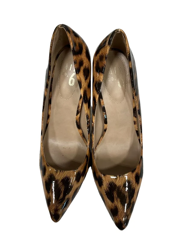 Stiletto Heel Pumps with Perfect Fit--Animal Print Shoes Heels Stiletto Mix No 6, Size 9-Fashionable & Classic