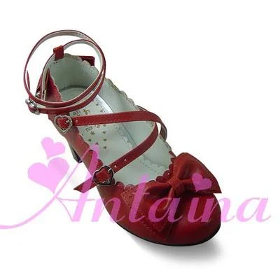 matte wine red 6.3cm heel