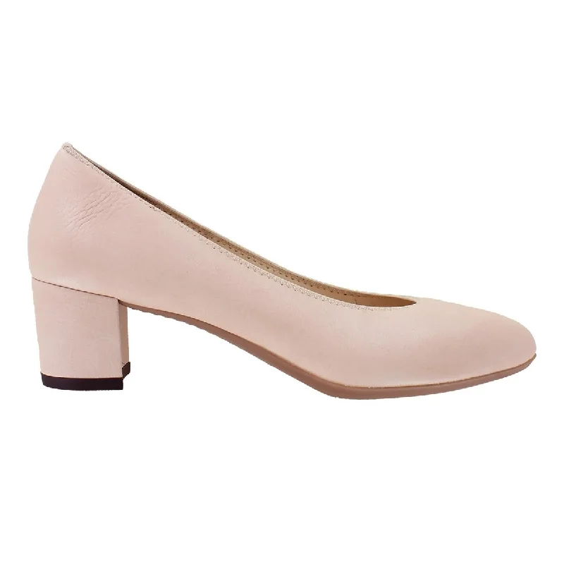 Ara Women's Kendall Nude Leather---Comfortable Leather Pumps for Office and Everyday Wear