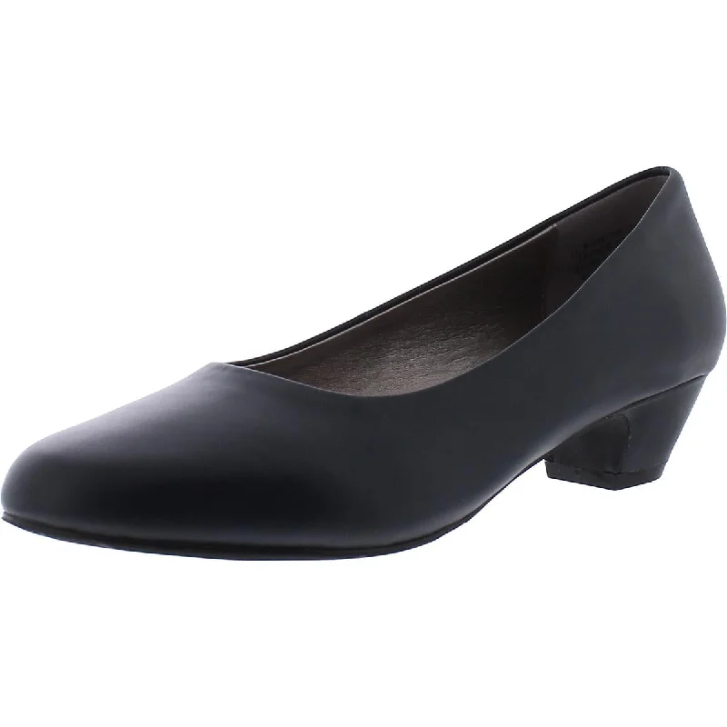 Versatile Dress Heels for Formal and Casual Wear---Array Womens Lily Leather Pumps Dress Heels