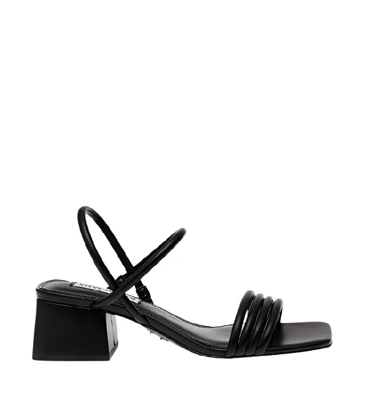 AT EASE BLACK---Fashionable Kitten Heels for Date Night