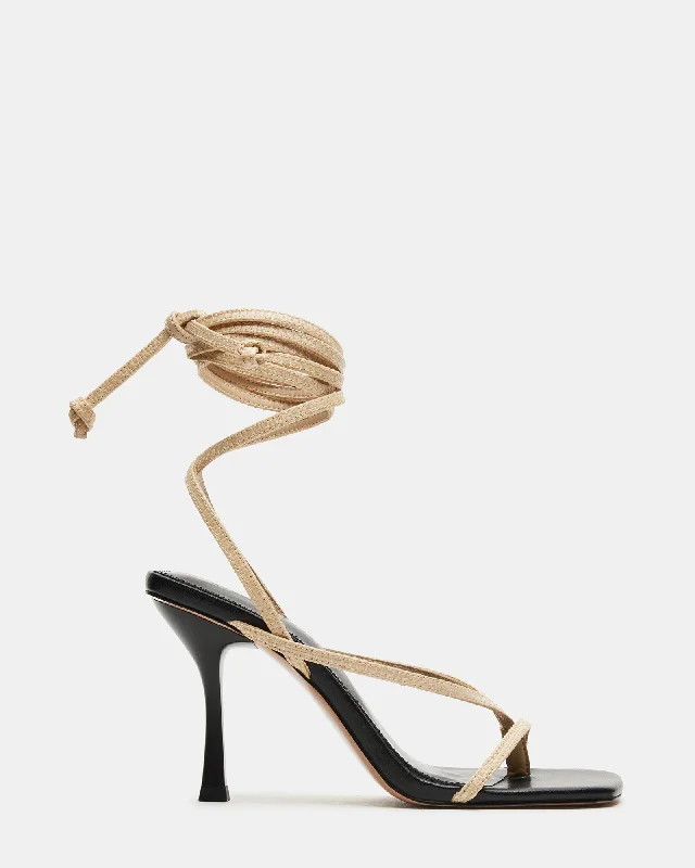 Versatile Heeled Sandals for Any Occasion---ATHEA RAFFIA