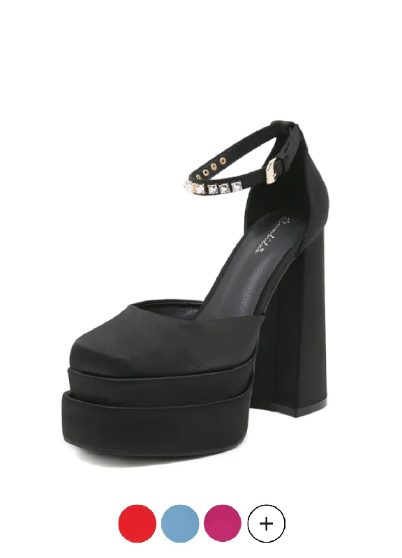 Aulia Women's Heels---Fashionable Kitten Heels for Date Night