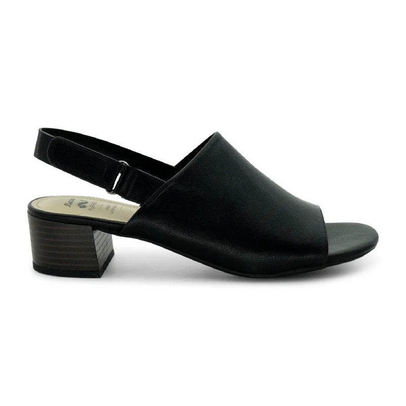 Versatile Heeled Sandals for Any Occasion---Bata GABI Mule-type Slingback Low-Block Heel