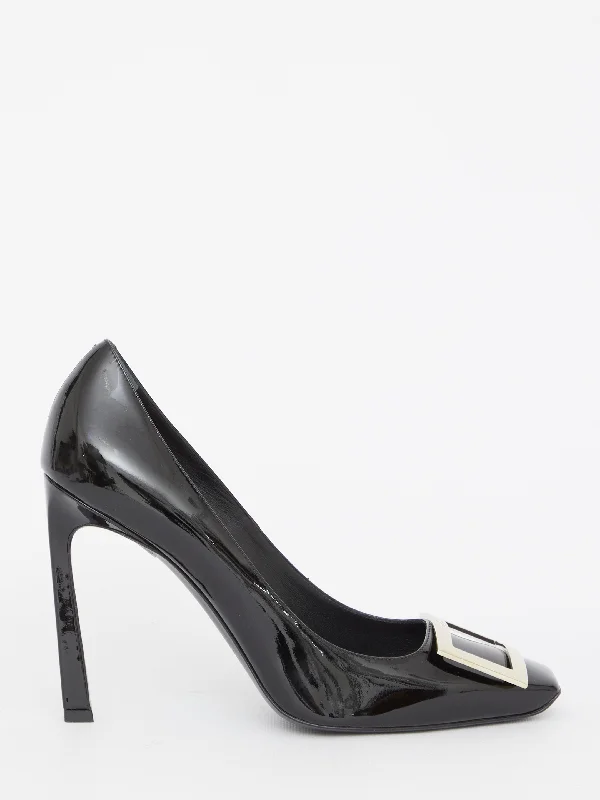 Stiletto Heel Pumps with Perfect Fit--Belle Vivier Trompette Pumps-Fashionable & Classic