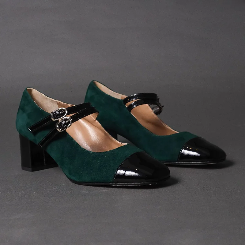 Versatile Heeled Sandals for Any Occasion---Bevagna Green