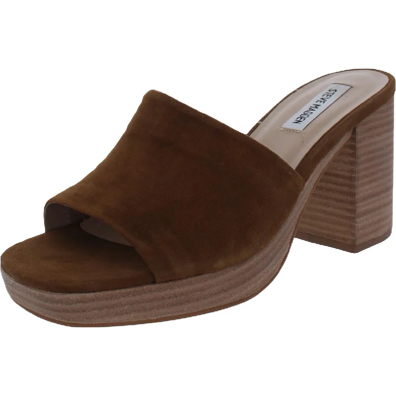 Versatile Heeled Sandals for Any Occasion---Elda Womens Breathable Slide On Heels