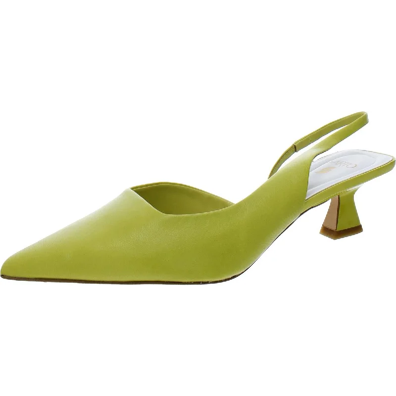 Stiletto Heel Pumps with Perfect Fit--Devin Womens Comfort Insole Pointed Toe Slingback Heels-Fashionable & Classic