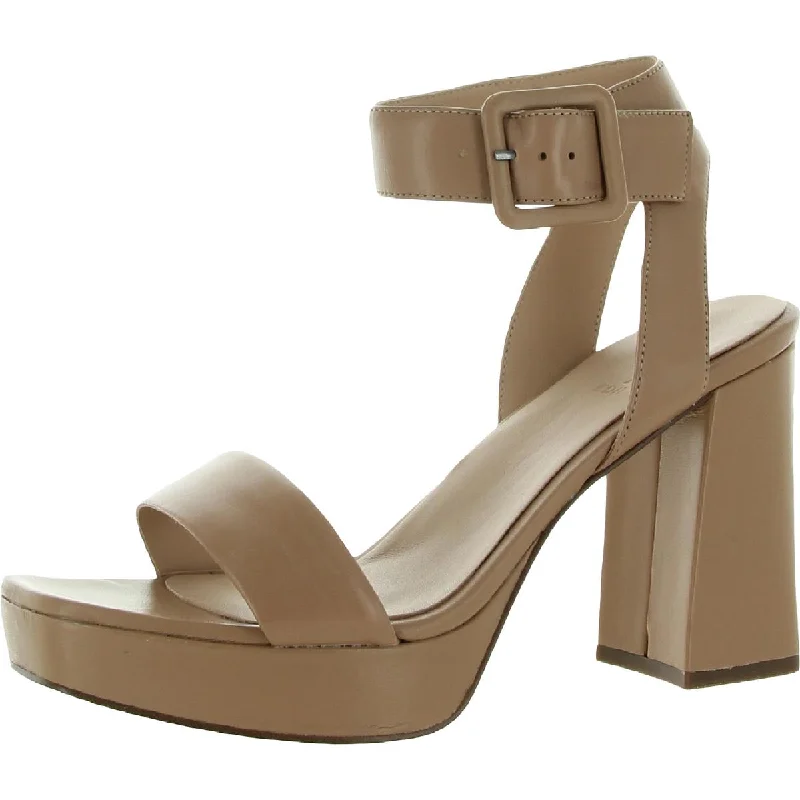 Stylish Ankle Strap Heels for Women--Jaselle Womens Leather Ankle Strap Heels