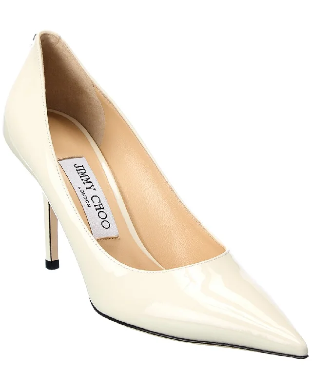 Sleek and Shiny Patent Pump Heels for a Polished Look--Jimmy Choo Love 85 Patent Pump