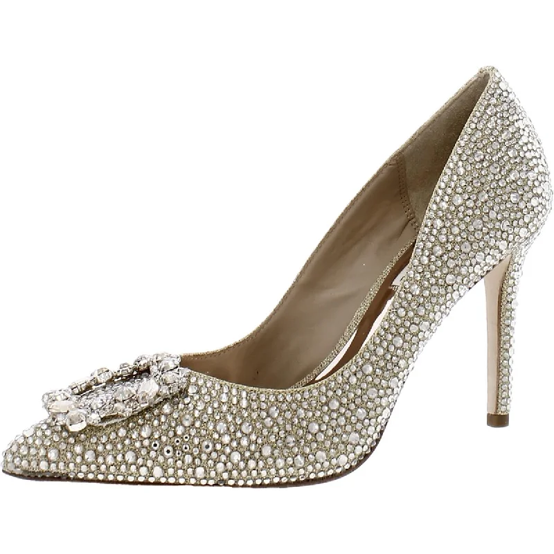 Cher II Womens Embellished Pumps---Chic Embellished Pumps for a Glamorous Look