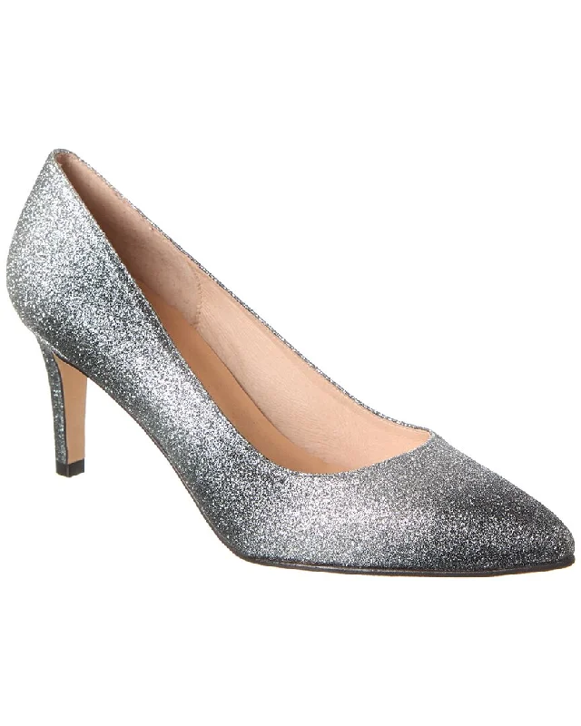 French Sole Nurit Glitter Pump---Trendy Glitter Heels for a Glamorous Look