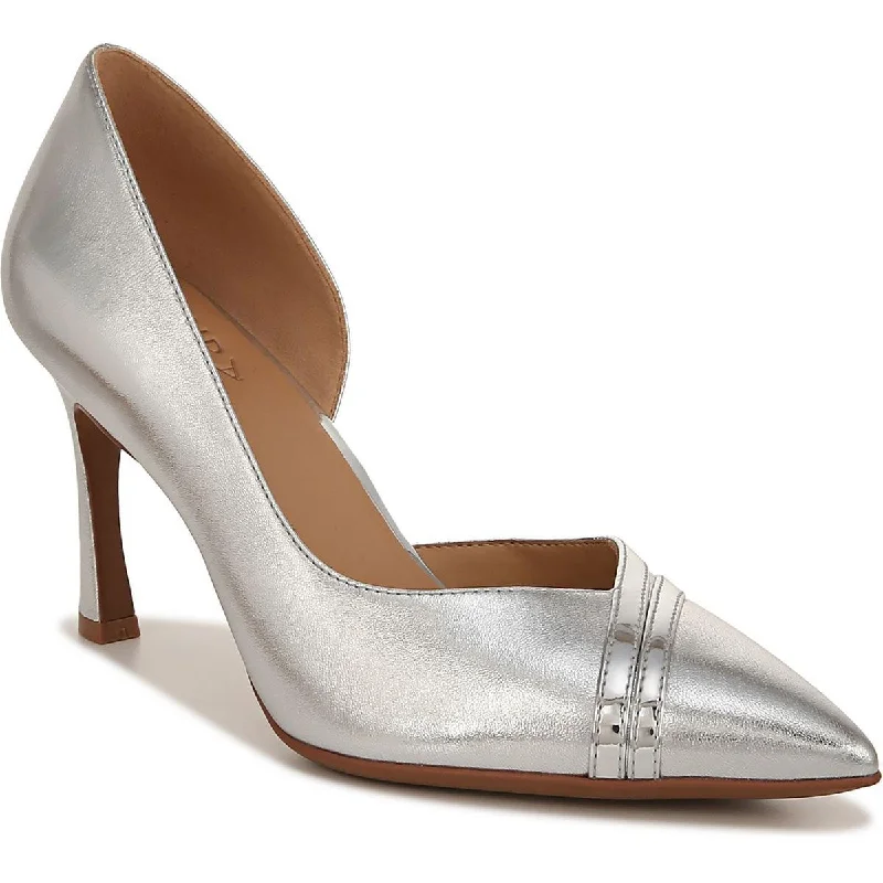 Stiletto Heel Pumps with Perfect Fit--Aubrey Womens Padded Insole Pointed Toe D'Orsay Heels-Fashionable & Classic