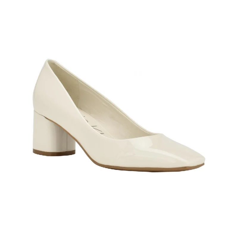 Sleek and Shiny Patent Pump Heels for a Polished Look--Alanta Womens Patent Slip-On Pumps