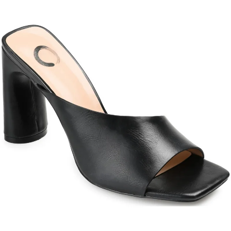 Versatile Dress Heels for Formal and Casual Wear---Dola Womens Faux Leather Dressy Heels