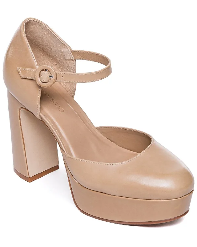 Bernardo Valencia Leather Pump---Comfortable Leather Pumps for Office and Everyday Wear