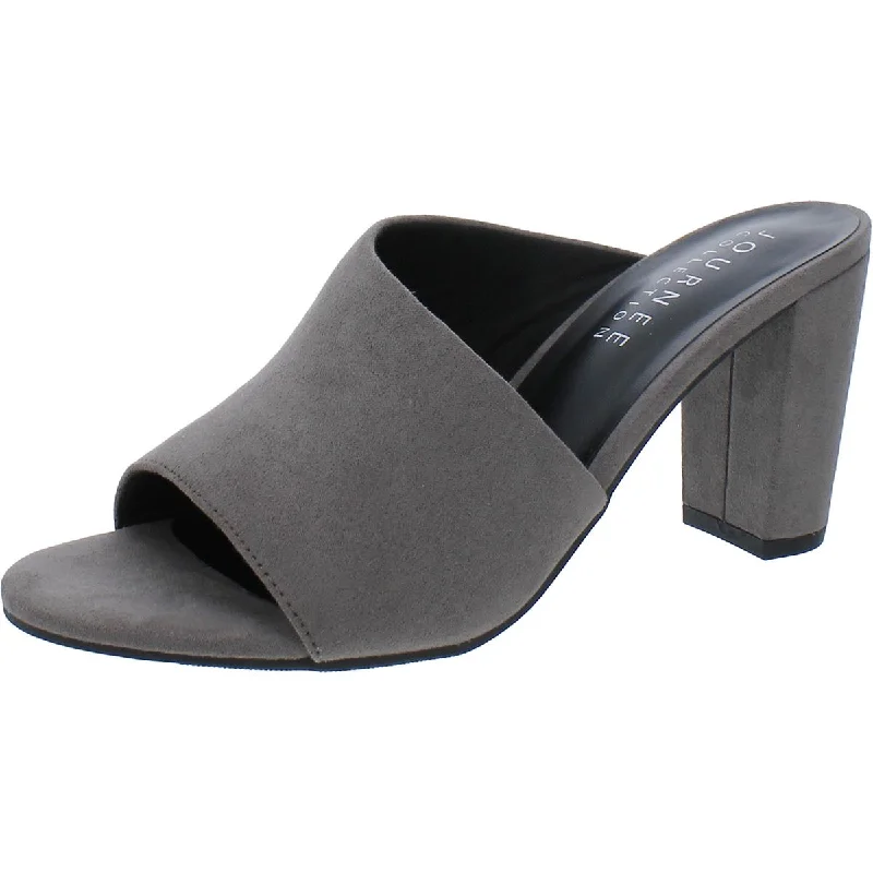 Affordable Suede Ankle Pumps for All-Day Wear--Womens Faux Suede Slip On Heels