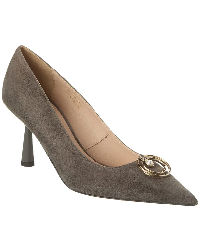 Affordable Suede Ankle Pumps for All-Day Wear--Bruno Magli Babette Suede Pump