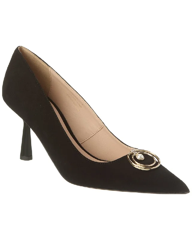 Affordable Suede Ankle Pumps for All-Day Wear--Bruno Magli Babette Suede Pump