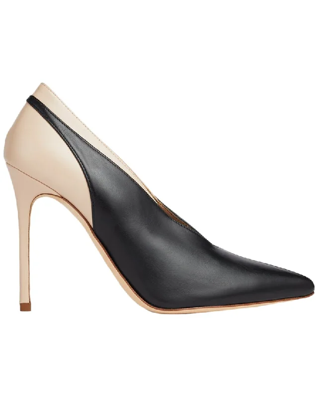 Lk Bennett Quinny Leather Pump---Comfortable Leather Pumps for Office and Everyday Wear