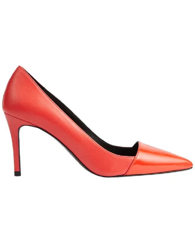 Lk Bennett Emberlynn Leather Pump---Comfortable Leather Pumps for Office and Everyday Wear