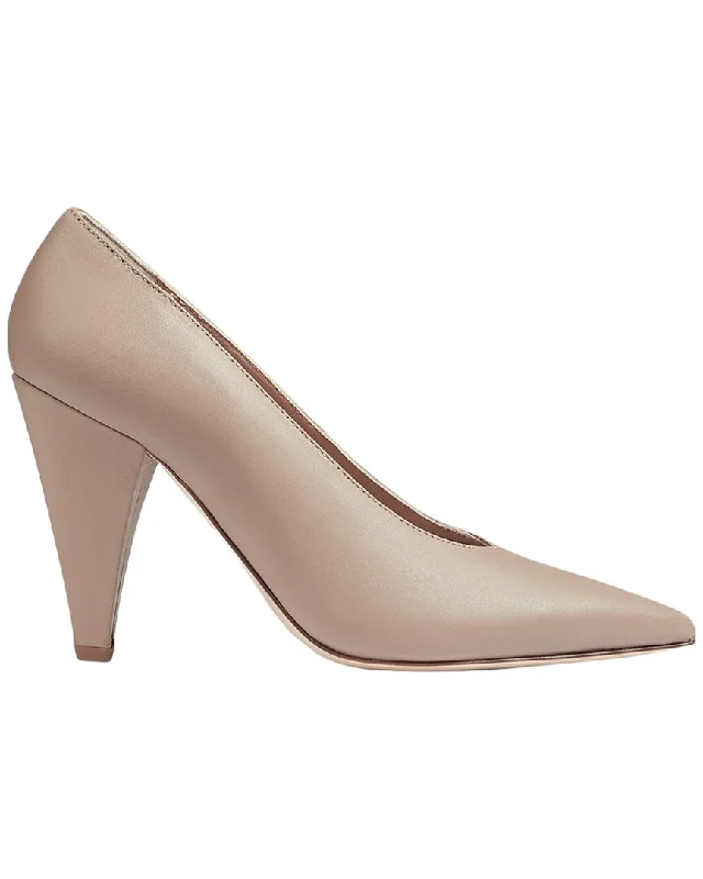 Lk Bennett Micaela Leather Pump---Comfortable Leather Pumps for Office and Everyday Wear