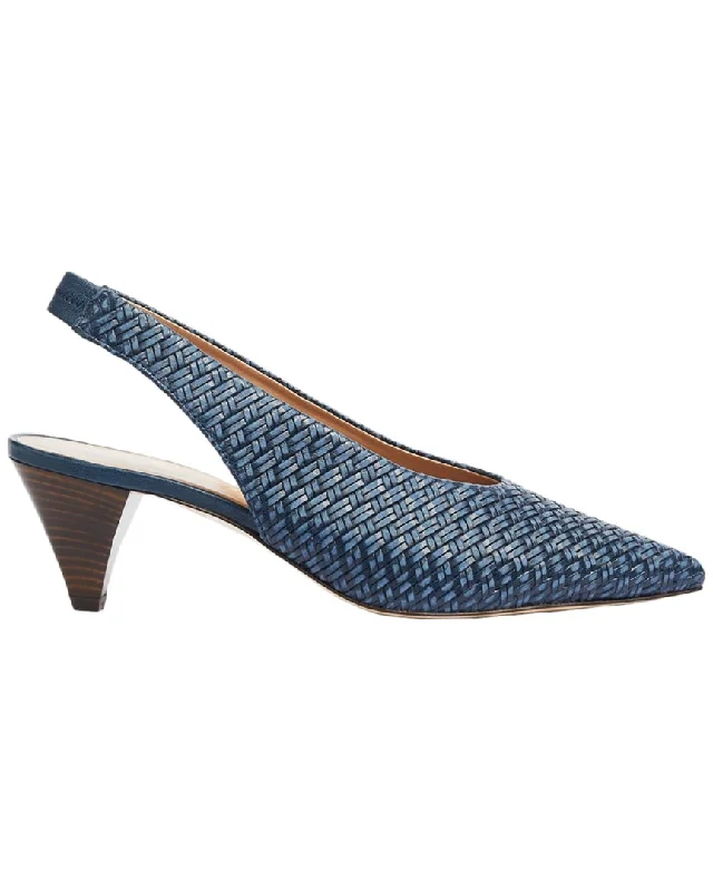 Lk Bennett Paisley Leather Pump---Comfortable Leather Pumps for Office and Everyday Wear