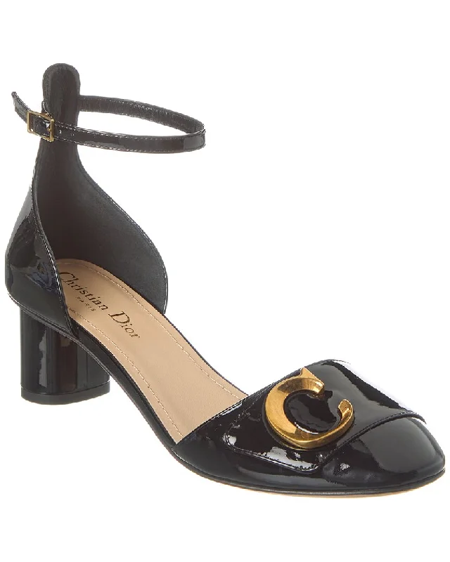 Sleek and Shiny Patent Pump Heels for a Polished Look--Dior C'est Patent Pump