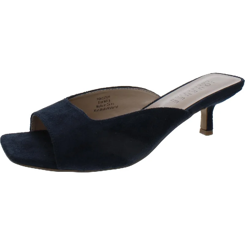 Affordable Suede Ankle Pumps for All-Day Wear--Womens Faux Suede Heels