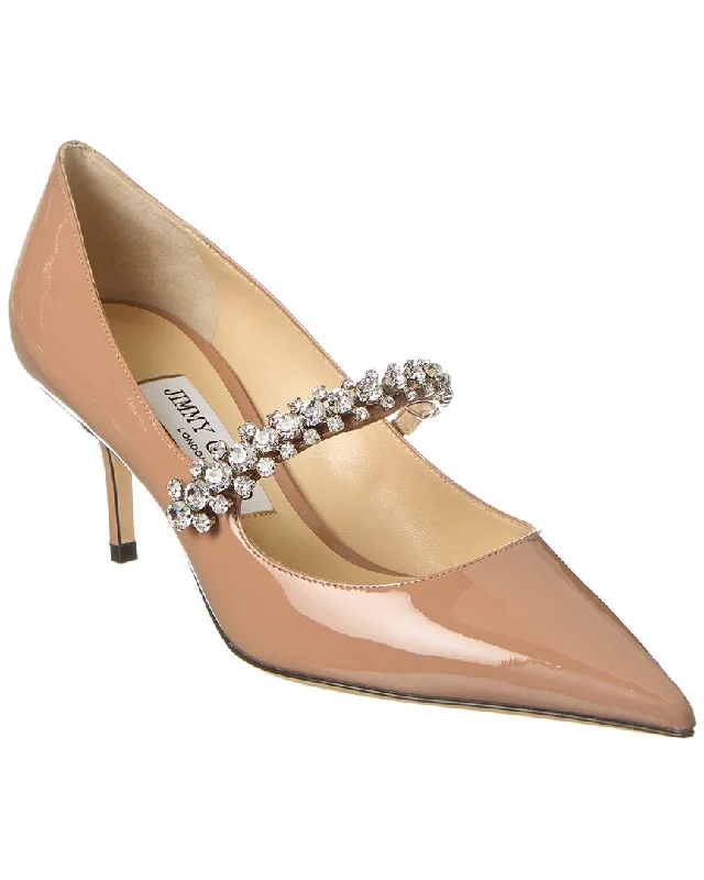 Sleek and Shiny Patent Pump Heels for a Polished Look--Jimmy Choo Bing 65 Patent Pump