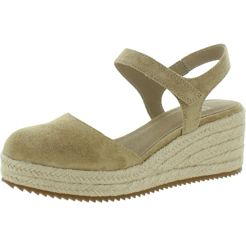 Affordable Suede Ankle Pumps for All-Day Wear--Nessa Womens Suede Wedge Pumps