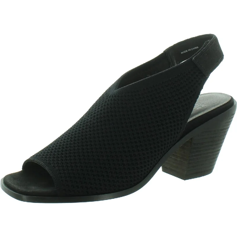 Versatile Heeled Sandals for Any Occasion---Avil ST Womens Knit Slingback Pumps