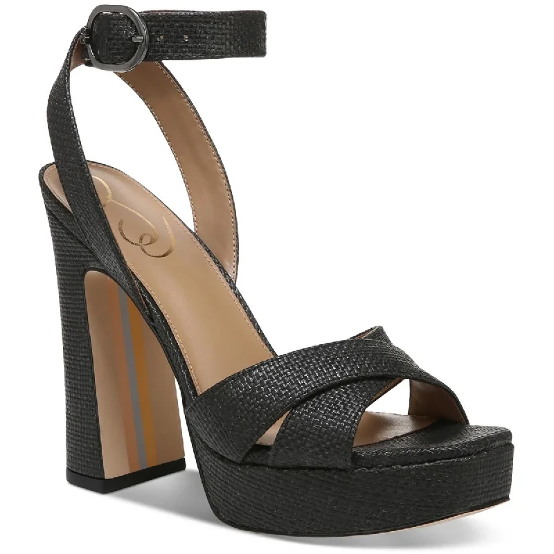 Stylish Ankle Strap Heels for Women--Kayna Womens Buckle Ankle Strap Heels