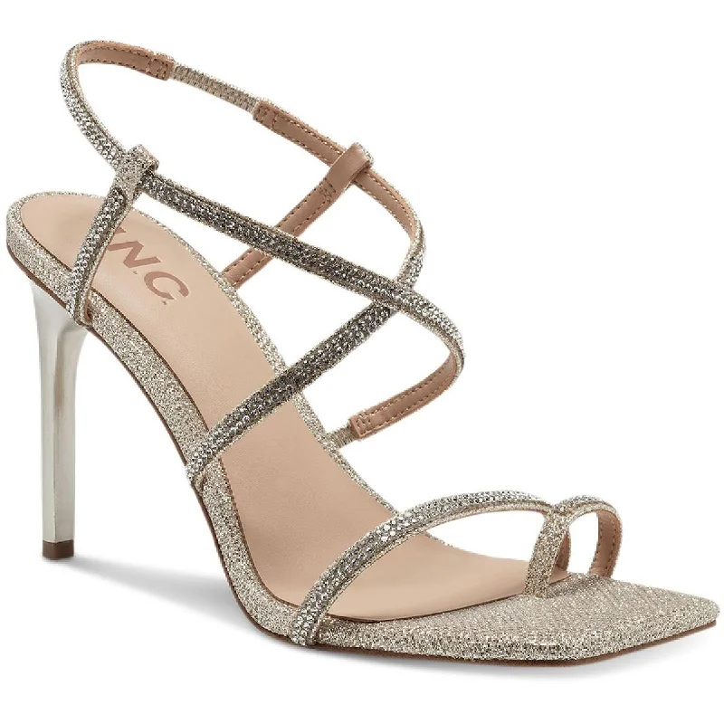 Stylish Open Toe Heels for Summer--Arti Womens Strappy Open Toe Heels