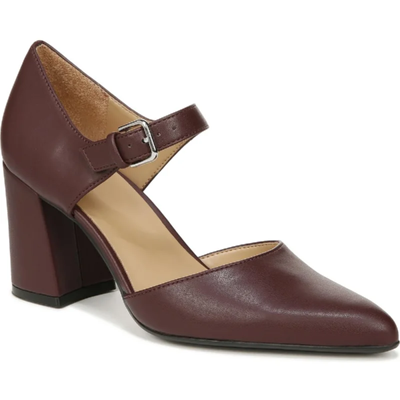 Stiletto Heel Pumps with Perfect Fit--Pixie Womens Cushioned Footbed Pointed Toe D'Orsay Heels-Fashionable & Classic