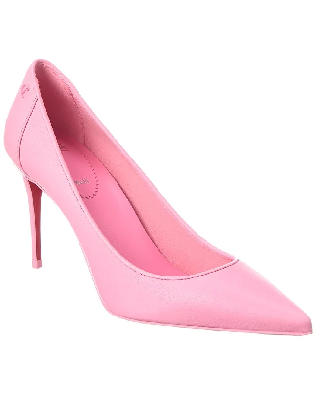 Christian Louboutin Sporty Kate 85 Leather Pump---Comfortable Leather Pumps for Office and Everyday Wear