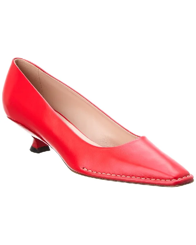 Tod’S Leather Pump---Comfortable Leather Pumps for Office and Everyday Wear