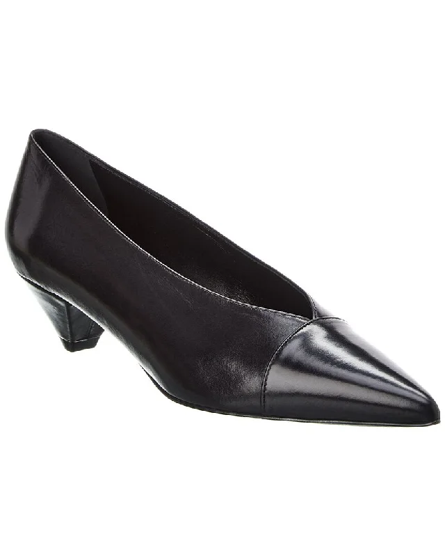 Tod’S Leather Pump---Comfortable Leather Pumps for Office and Everyday Wear