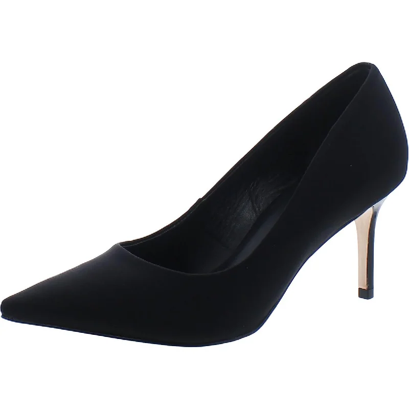 Stylish Slip-On Pumps for Quick Elegance---Womens Leather Slip On Pumps