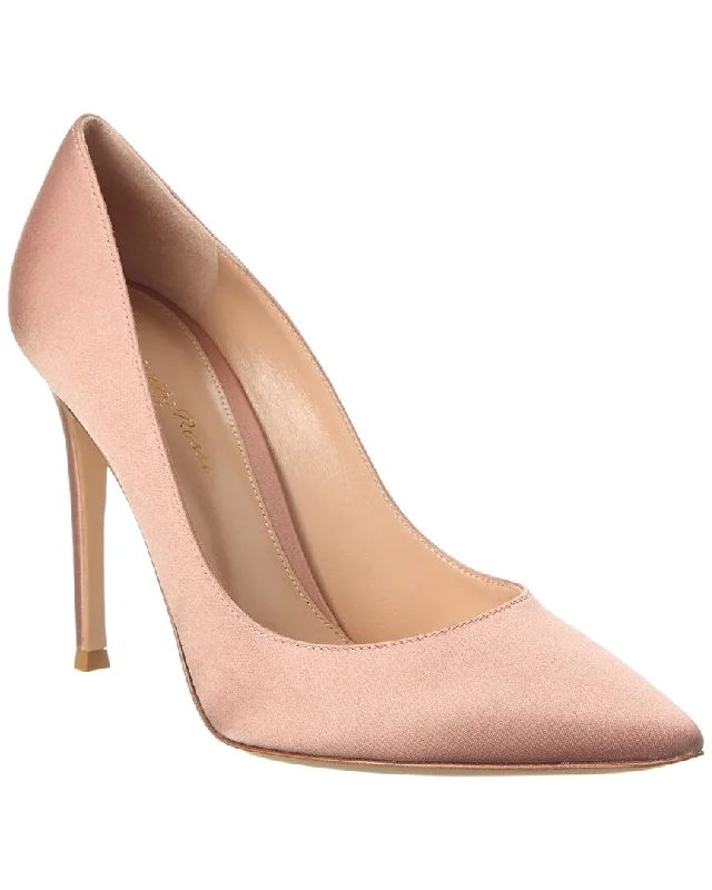 Gianvito Rossi Gianvito 105 Satin PumpAffordable Satin Heels with a Luxe Touch